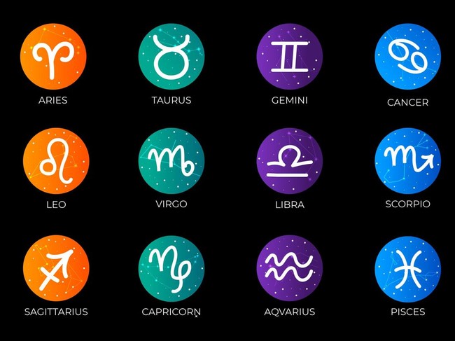 Simbol 12 zodiak dan elemennya