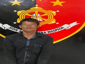 Polisi Amankan Pria di Musi Rawas yang Bacok Istrinya Sendiri