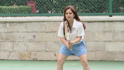 Tasya Kamila Manis di Lapangan Tenis Tasya Kamila Manis di Lapangan Tenis