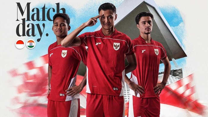 Timnas Indonesia U-22 Vs India U-22 di Stadion Madya dalam laga uji coba.