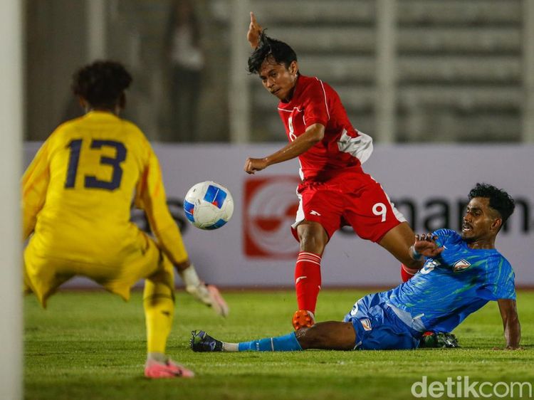 Timnas Indonesia U-23 Takluk dari India di Laga Uji Coba