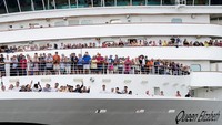 Otoritas Kanal Panama memproyeksikan lebih dari 195 kapal pesiar akan melintas hingga Mei mendatang. REUTERS/Enea Lebrun