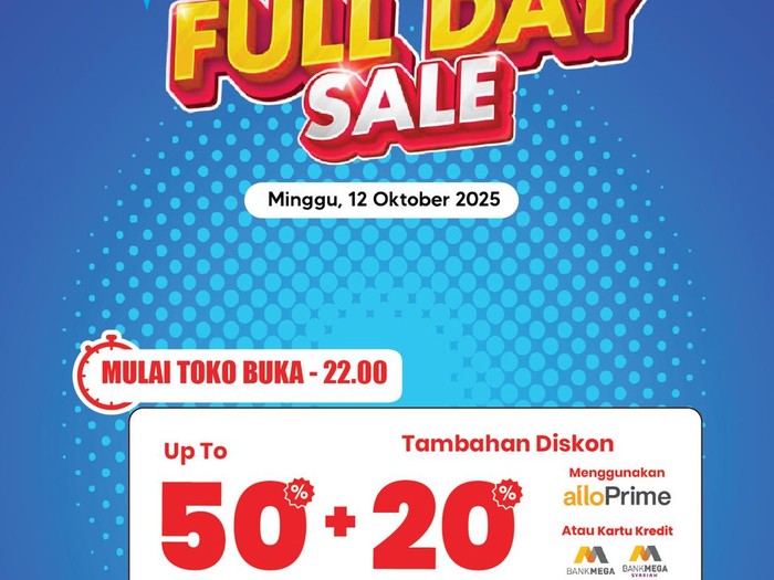 Transmart Full Day Sale 12 Oktober