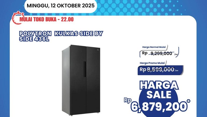 Transmart Full Day Sale Kulkas