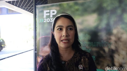 Wakil Menteri Kependudukan dan Pembangunan Keluarga/BKKBN, Ratu Ayu Isyana Bagoes Oka saat ditemui di Nusa Dua, Bali, Jumat (10/10/2025). (Foto: Aryo Mahendro/detikBali)