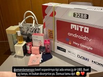 Suvenir Nikah Amanda Manopo-Kenny: Android TV, Juicer, LM hingga Parfum Armani