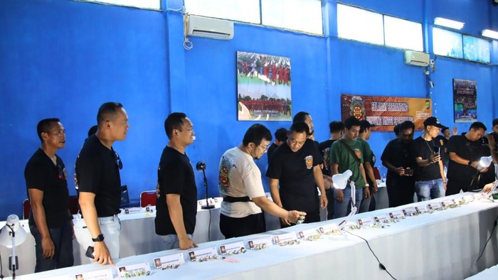 Brimob Polda Metro Jaya menggelar Piala Dansat Brimob: Kontes Batu Nusantara di Mako Batalyon B Pelopor Cipinang, Jakarta Timur. (dok. ist)