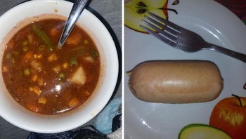 Perbedaan ibu vs ayah saay kasih makan anak. Foto: Boredpanda