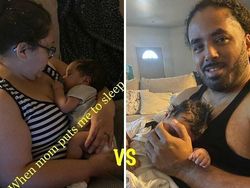 Lucu Banget! Begini Gaya Ibu vs Ayah Saat Ngasuh Anak