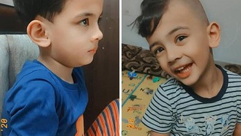 Gaya motong rambut ibu vs ayah. Foto: Boredpanda