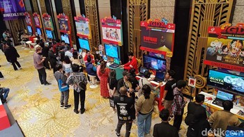 IGDX sudah dihadiri 4000 pengunjung selama acaranta berlangsusng mulai dari publisher, investor, game developer, distributor, asosiasi, komunitas, dan masyarakat luas. Foto: Panji Saputro/detikINET