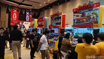 Sebanyak 30 game lokal yang bisa dimainkan. Foto: Panji Saputro/detikINET