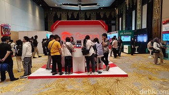 Hal tersebut sejalan dengan harapan Meutya, yang bisa menghubungkan game lokal, untuk menjadi game dengan skala global. Foto: Panji Saputro/detikINET