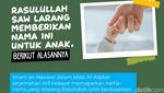 Nama-nama Ini Dilarang Rasulullah SAW Diberikan untuk Anak