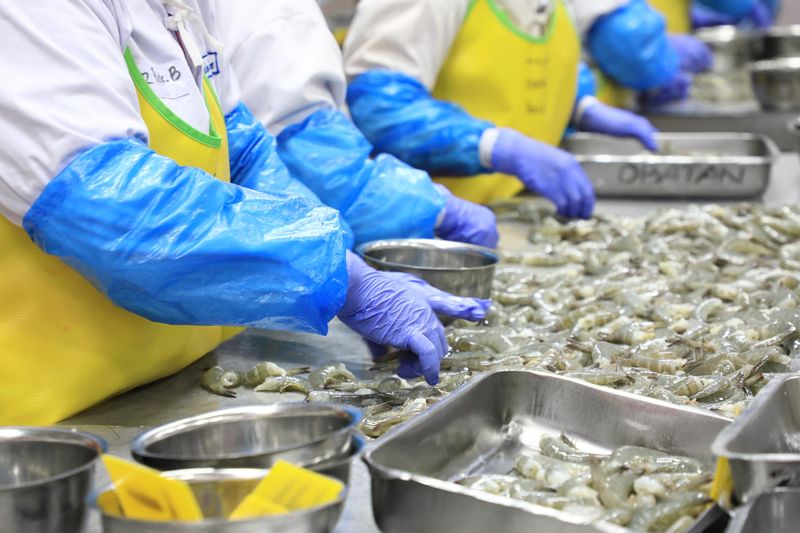 Inspektur Mutu Kementerian Kelautan dan Perikanan (KKP) sedang melaksanakan official control sertifikasi mutu dan keamanan hasil perikanan di salah satu Unit Pengolahan Ikan (UPI) beberapa waktu lalu untuk menjamin produk yang dihasilkan berkualitas sesuai standar global