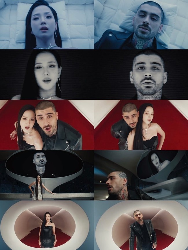 Jisoo BLACKPINK dan Zayn Malik menghadirkan kolaborasi tak terduga lewat lagu Eyes Closed. Bersamaan dengan perilisan video klipnya, Jumat (10/10/2025), Jisoo membagikan momen kebersamaan mereka di lokasi syuting. Foto: dok. Instagram @sooyaaa__