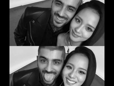 Kelewat Gemas! Intip Momen Jisoo BLACKPINK dan Zayn Malik Syuting Eyes Closed