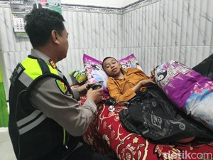 Tekad Rosi Meski Kaki Diamputasi tapi Tetap Ingin Mondok di Al Khoziny