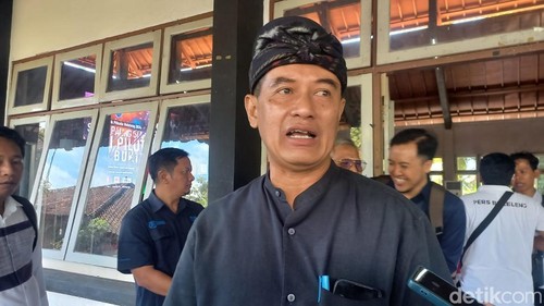 Ketua DPC PDI Perjuangan Buleleng, Gede Supriatna, 27 Juni 2024. (Made Wijaya Kusuma)