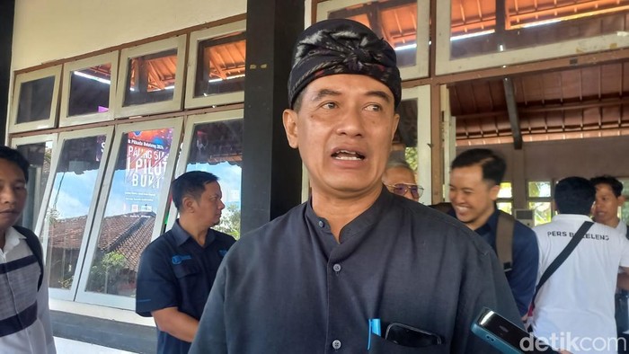 Ketua DPC PDI Perjuangan Buleleng, Gede Supriatna, 27 Juni 2024. (Made Wijaya Kusuma)