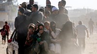Kesepakatan ini mengatur pembebasan 20 sandera Israel oleh Hamas dan 1.950 tahanan Palestina oleh Israel, serta masuknya bantuan kemanusiaan. REUTERS/Ebrahim Hajjaj