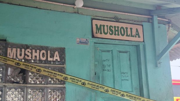 Musala Terminal Kalideres, Jakarta Barat, TKP penemuan mayat ibu dan bayi