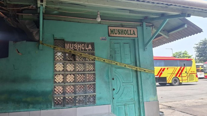Musala Terminal Kalideres, Jakarta Barat, TKP penemuan mayat ibu dan bayi