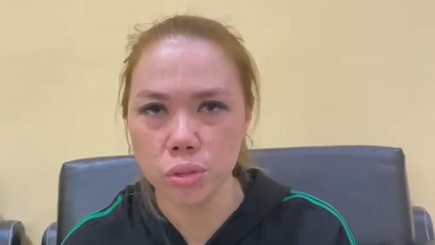 Pelaku injak Al-Qur'an di Kepahiang, Bengkulu saat meminta maaf.