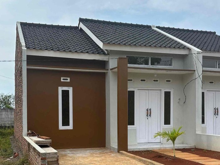 Penampakan rumah di Perumahan Griya Bleder Asri