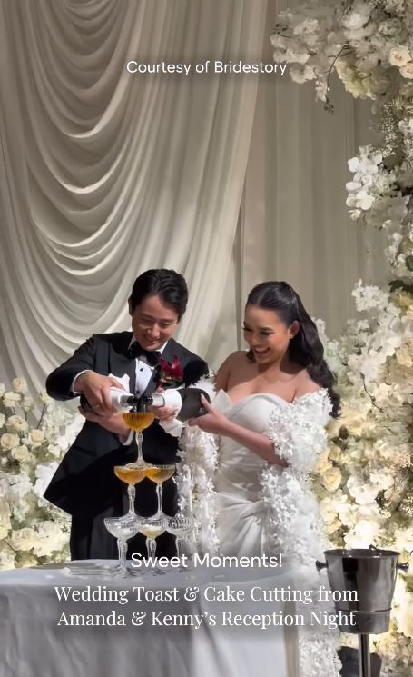 Pernikahan Amanda Manopo dan Kenny Austin.