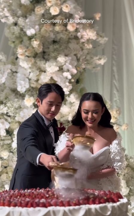 Pernikahan Amanda Manopo dan Kenny Austin.