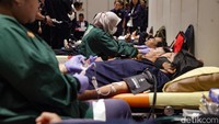 Donor darah ini diikuti sekitar 285 peserta.