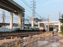 Wujud Stasiun KRL JIS Mulai Terlihat, Ini Penampakannya