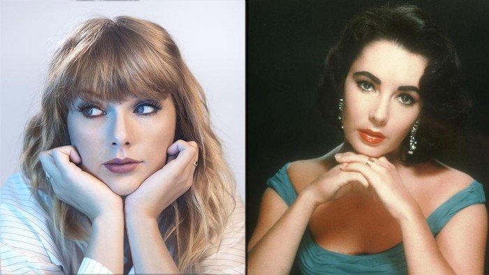 Taylor Swift dan Elizabeth Taylor.