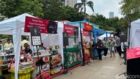 TikTok Food Fest 2025 digelar di Hutan Kota GBK selama dua hari, yakni pada 11–12 Oktober. Meski cuma dua hari, acara berlangsung seru. Foto: detikcom/Riska Fitria