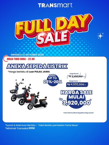 Transmart Full Day Sale 12 Oktober 2025