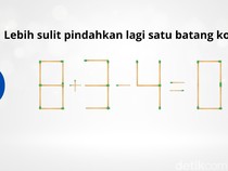 4 Teka-teki Uji Ketangkasan Otak, IQ Tinggi Cuma Butuh Semenit Geser Sebatang Kotek