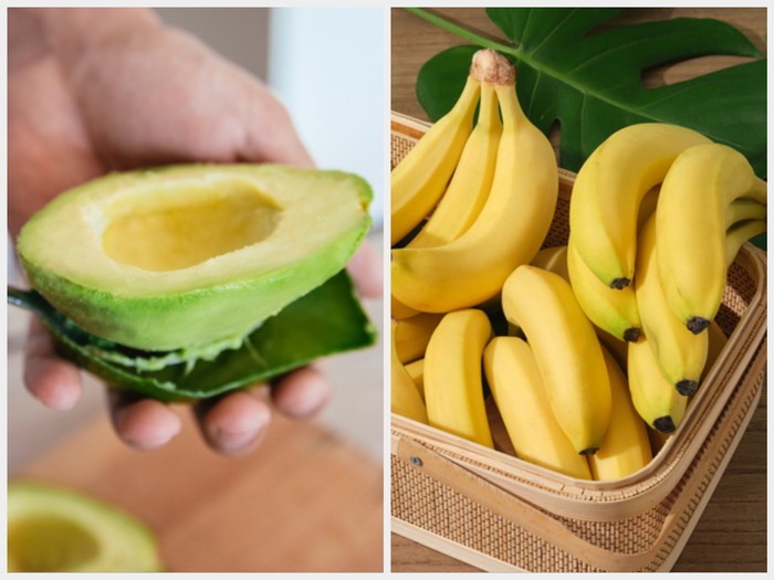 Alpukat dan pisang