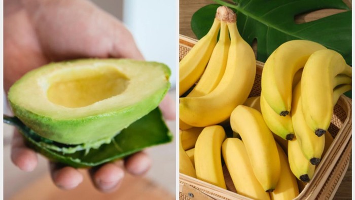 Alpukat dan pisang