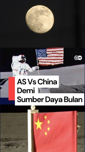 Video: AS dan China Berlomba-lomba ke Bulan, Ada Apa?