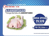 Ayam Broiler Dijual Cuma Rp 29 Ribuan Per Ekor di Transmart Full Day Sale