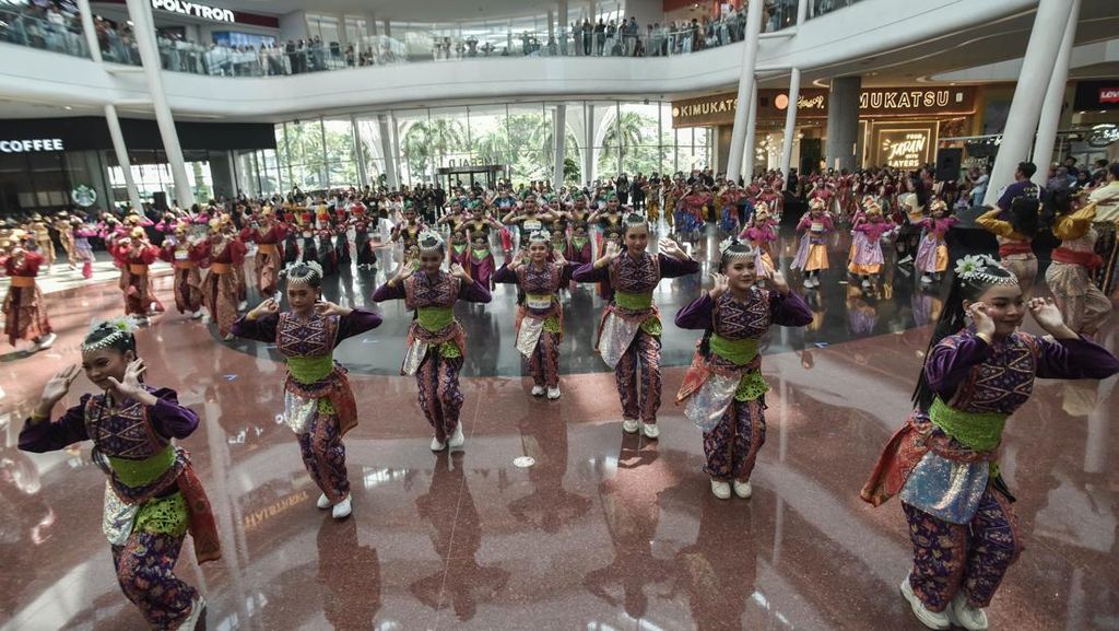Video: 600 Peserta Indonesia Menari Meriahkan Mal di Jakarta
