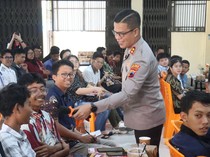 Di Depan Remaja Gereja, Kapolres Purbalingga Ajak Asah Kompetensi Sejak Dini