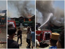 Gedung MTs di Pesisir Barat Lampung Terbakar, Diduga Korsleting Listrik