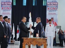 Keponakan Gubernur Sumangerukka Jadi Ketua KONI Sultra, Istri Wakil Bendahara