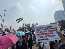 Video Aksi Bela Palestina di Monas