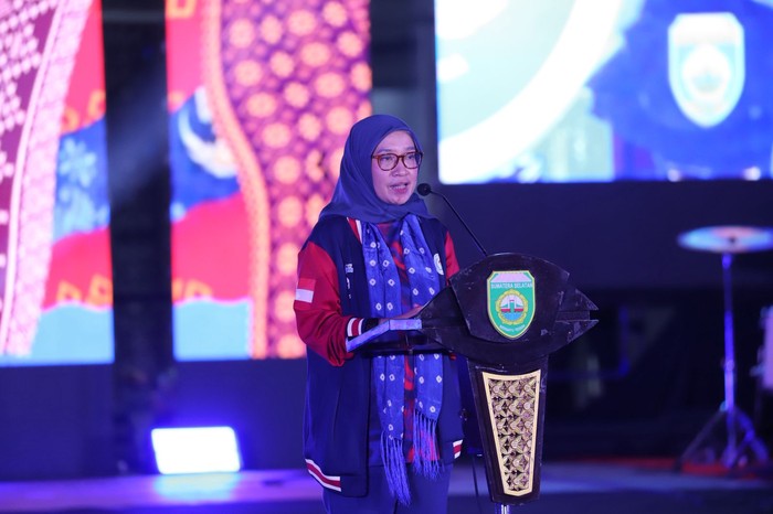 Menteri Pendayagunaan Aparatur Negara dan Reformasi Birokrasi (PANRB) Rini Widyantini secara resmi menutup Pekan Olahraga Nasional (PORNAS) KORPRI XVII 2025 yang diselenggarakan di Palembang, Sumatera Selatan, Sabtu (11/10).