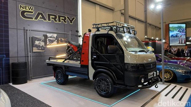 Modifikasi Suzuki New Carry Adventure Utility Truck hadir di IMX 2025