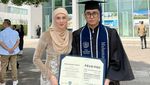 Mulan Jameela Hadiri Wisuda Putranya di Tokyo, Rafly Pakai Belangkon