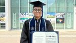 Mulan Jameela Hadiri Wisuda Putranya di Tokyo, Rafly Pakai Belangkon